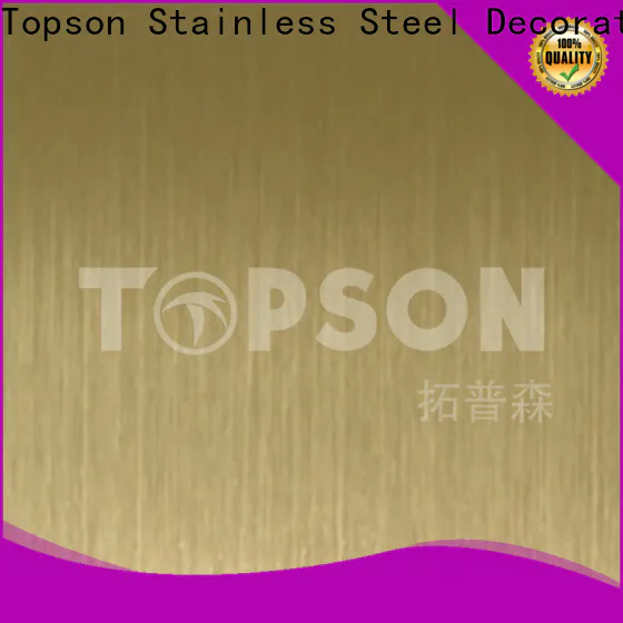 Topson New decorative stainless steel factory for elevator for escalator decoration