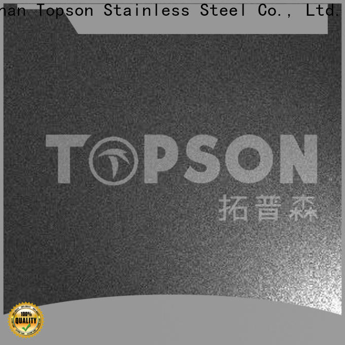 Topson luxurious coloured stainless steel sheet suppliers for business for elevator for escalator decoration