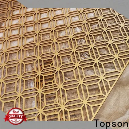Topson special design laser cutting designs graphic designs Supply for landscape architecture