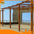 Topson Top aluminum and steel pergola kit Suppliers for resort
