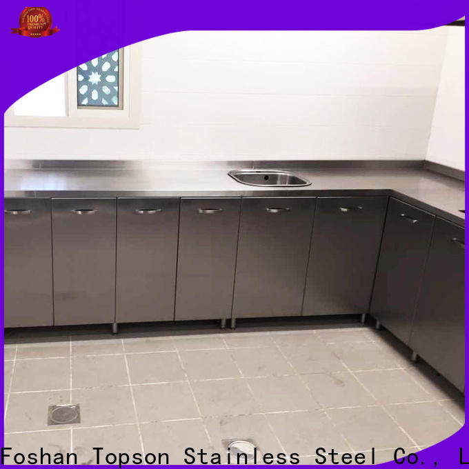 Topson New metal chairs with table Suppliers for building facades
