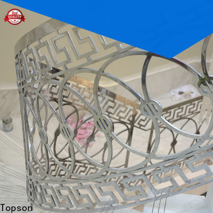 Topson handrail metal guardrail systems for business for apartment