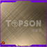 Topson sheet stainless steel embossed plate company for furniture