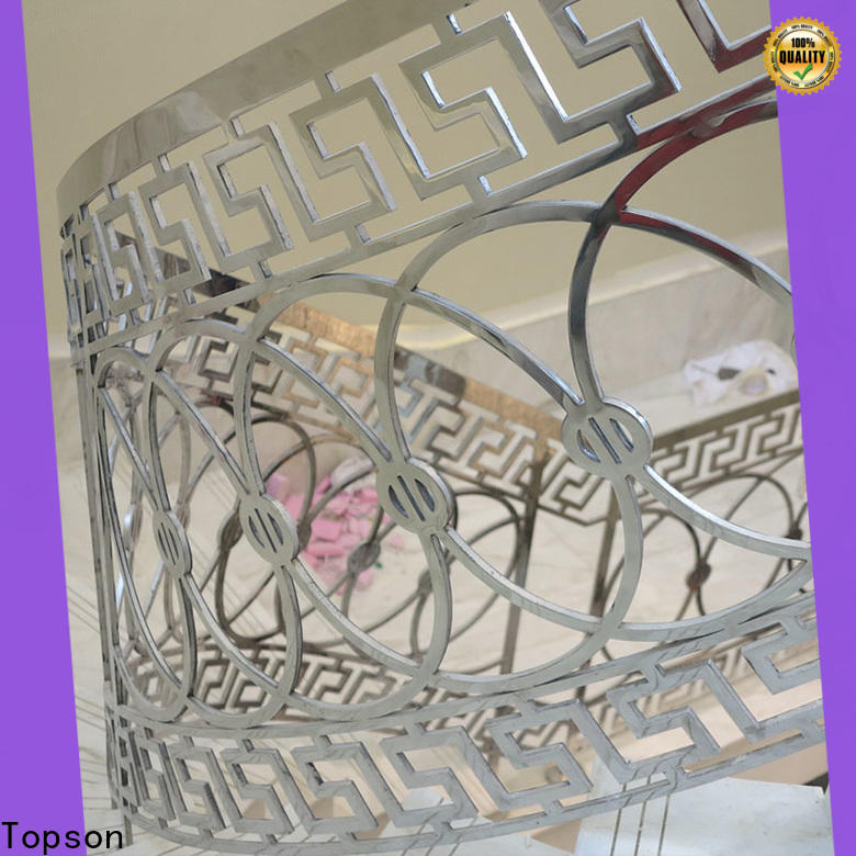 Topson elegant custom metal works manufacturers for apartment
