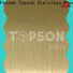 Topson embossed bead blast finish stainless steel for business for furniture