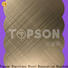 Topson decorative brushed stainless steel sheet Suppliers for vanity cabinet decoration