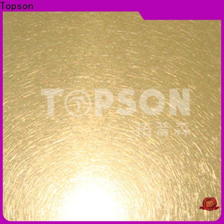 Topson durable decorative aluminum plate for partition screens