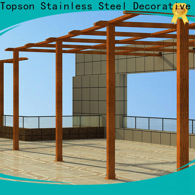 Topson coated metal work business China for garden
