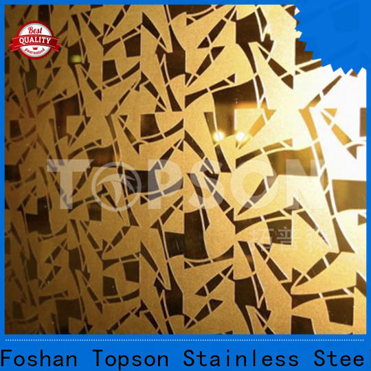 Topson decorative decorative steel panels for walls Suppliers for partition screens