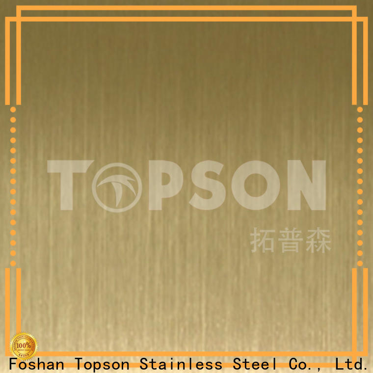 widely used brushed stainless steel plate blasted for business for interior wall decoration