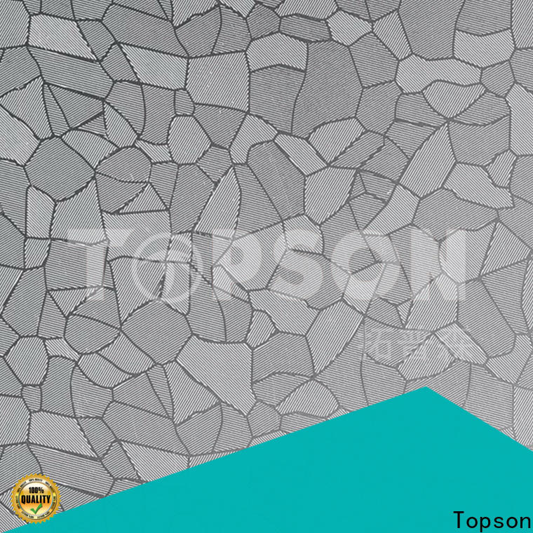 Topson decorative black stainless steel sheet suppliers manufacturers for kitchen