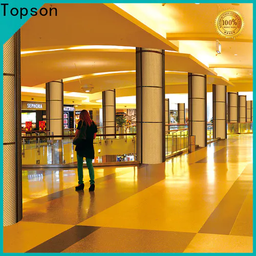 Topson external restaurant wall cladding factory price for shopping mall