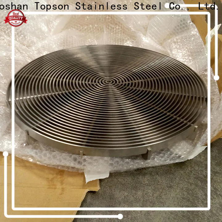 Topson cutting aluminum grating manufacturers factory for building