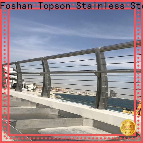 Topson Best stairs cable railing systems Supply for apartment