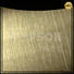 Topson Latest stainless steel sheet metal cost for business for interior wall decoration