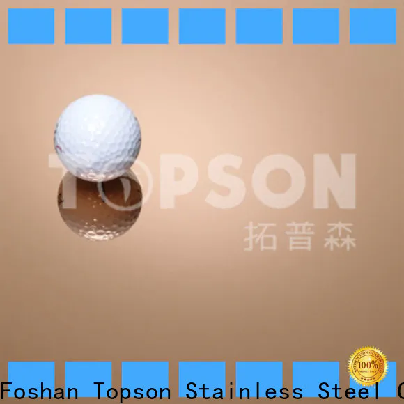 Topson Latest stainless steel sheets for sale manufacturers for floor