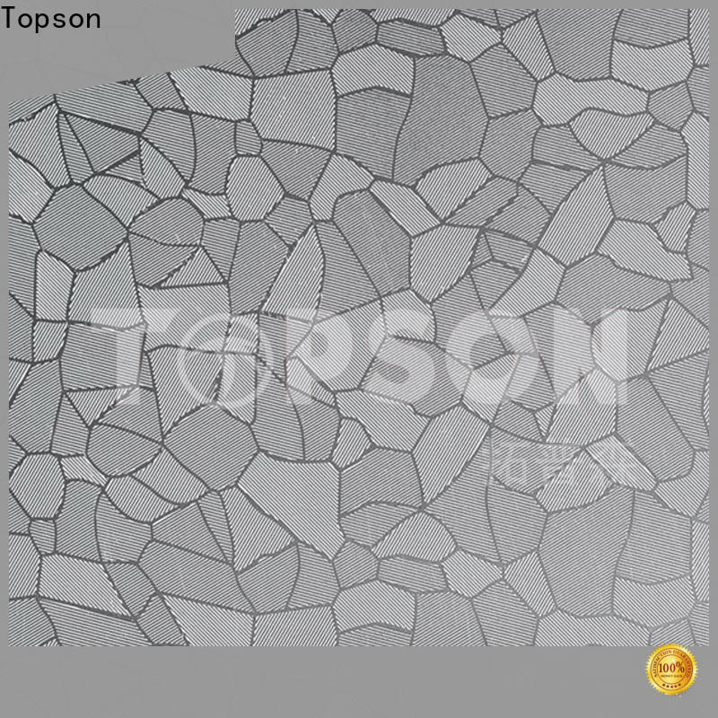 Topson antique brushed stainless steel plate factory for vanity cabinet decoration