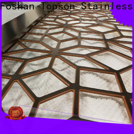Topson screen decorative aluminum screen factory for protection