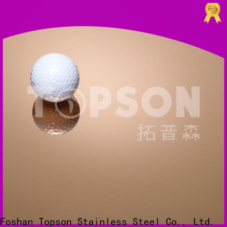 Topson gorgeous stainless steel decorative sheets manufacturers for partition screens