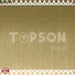 Topson antifingerprint custom cut stainless steel sheet Suppliers for floor