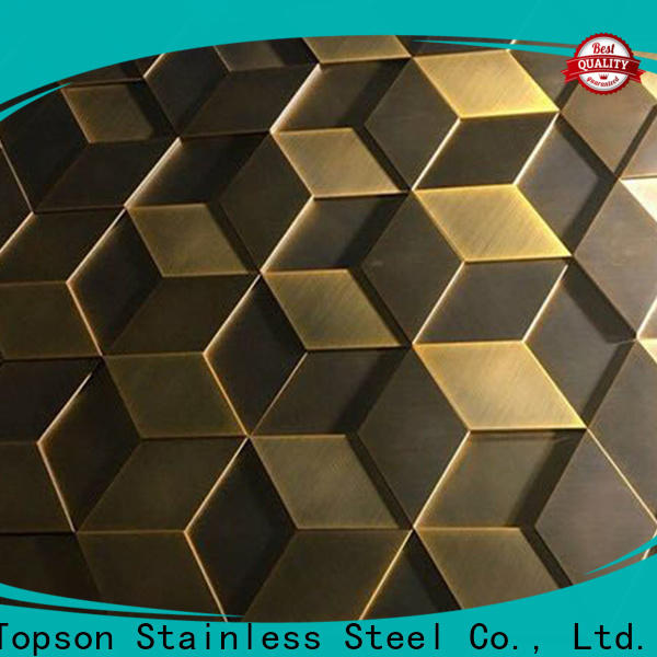 Topson wall stainless steel cladding systems manufacturers for lift