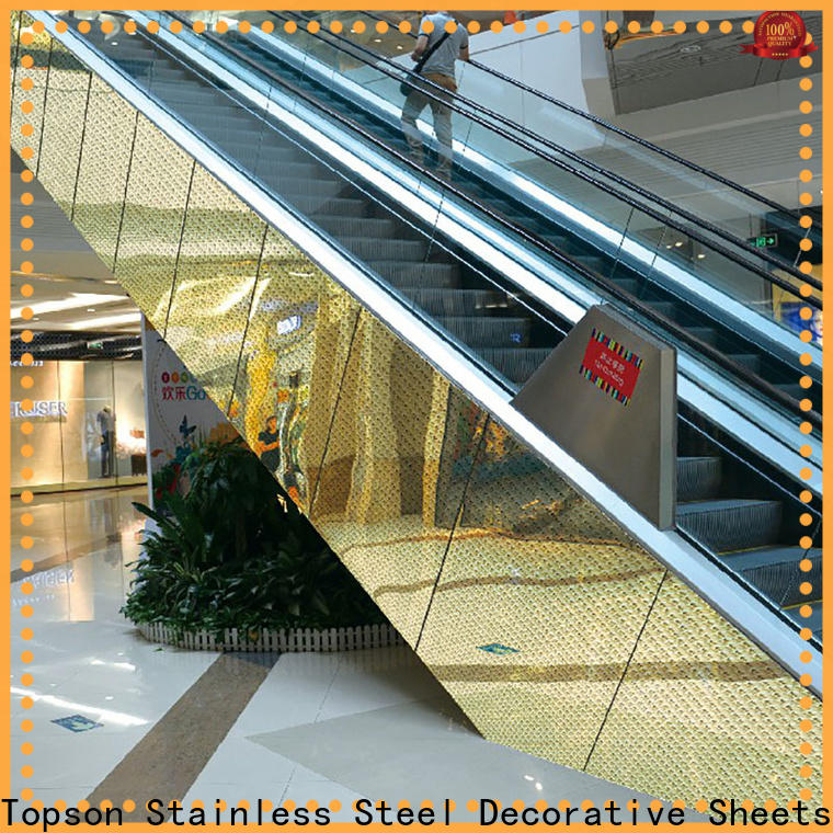Topson steel steel cladding cost in china for wall