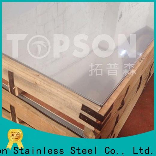 Topson stockists stainless steel decorative plate for business for furniture