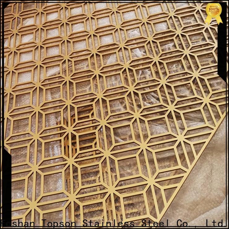 Topson Latest metal screen manufacturers for business for building faced