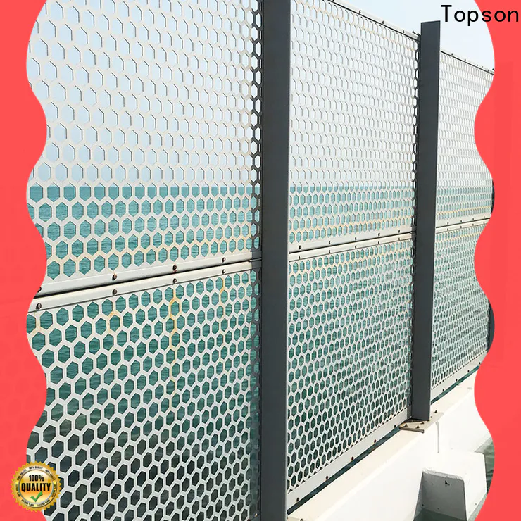 Topson chain decorative metal privacy screens company for curtail wall
