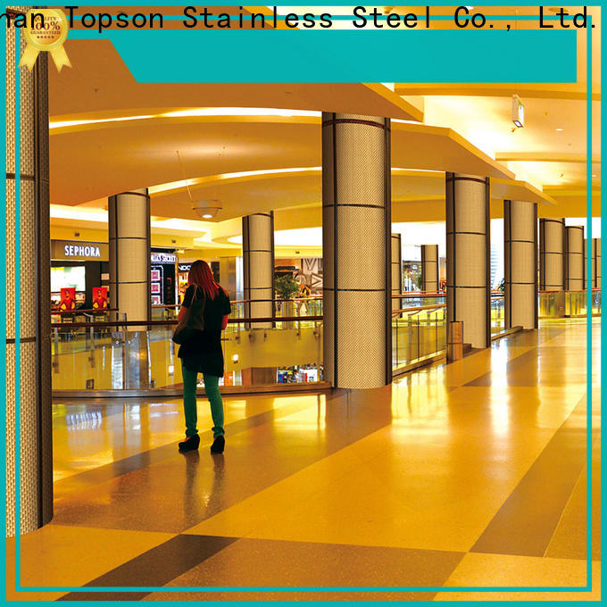 Topson reliable roof cladding panels Suppliers for shopping mall