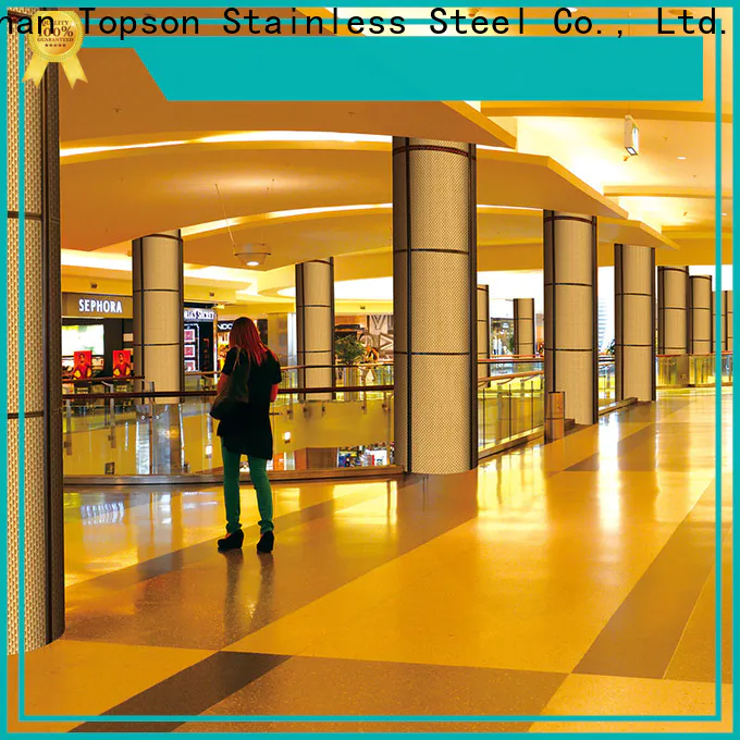 Topson reliable roof cladding panels Suppliers for shopping mall