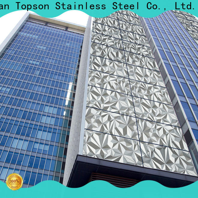 Topson Best metal cladding thickness factory price for wall