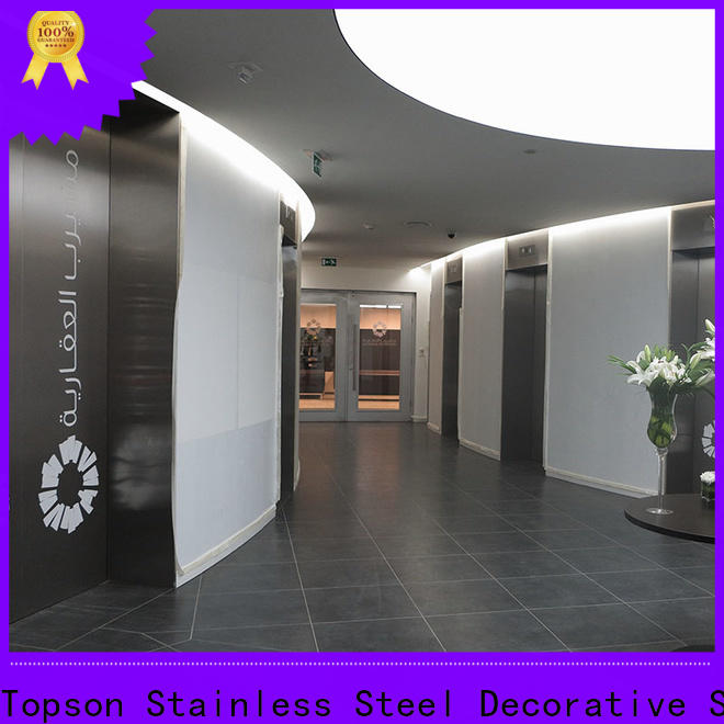 Topson High-quality decorative steel entry doors Suppliers for kitchen decoration