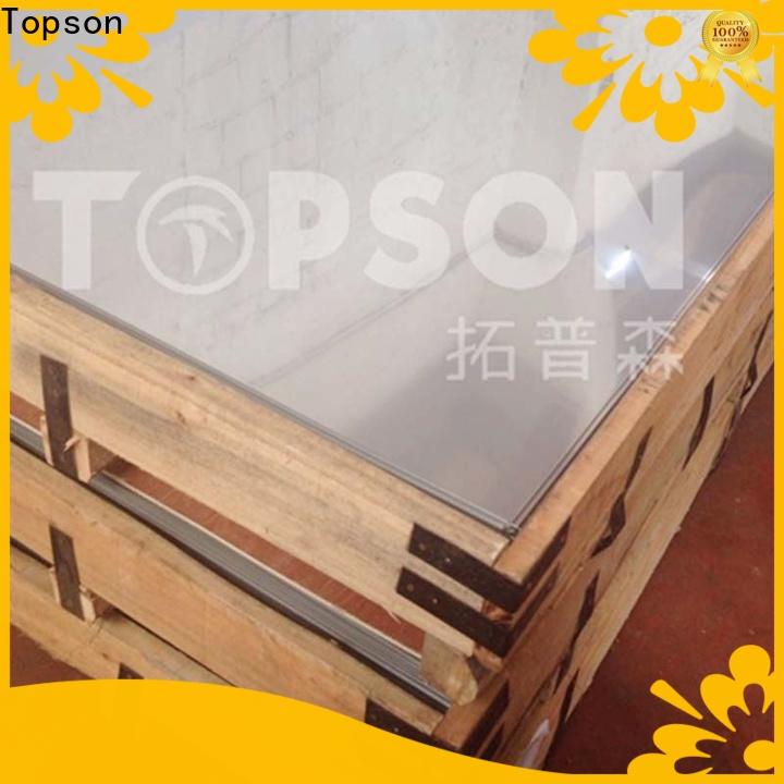 Topson mirror decorative stainless steel factory for floor