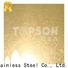 Topson sheetdecorative stainless sheet metal for interior wall decoration