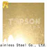 Topson sheetdecorative stainless sheet metal for interior wall decoration