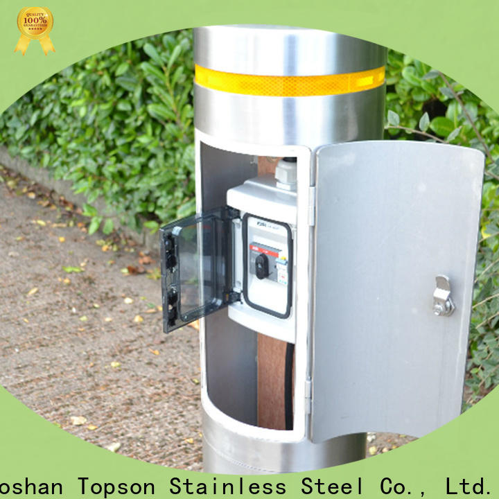 High-quality decorative bollards and barriers steel Suppliers for tower