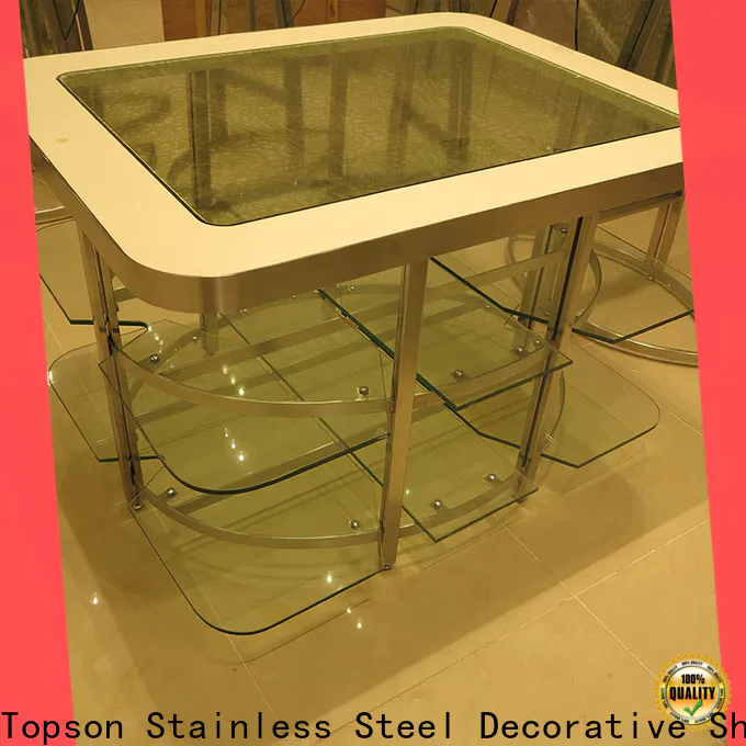Topson stainless steel lawn furniture manufacturers for roof decoration