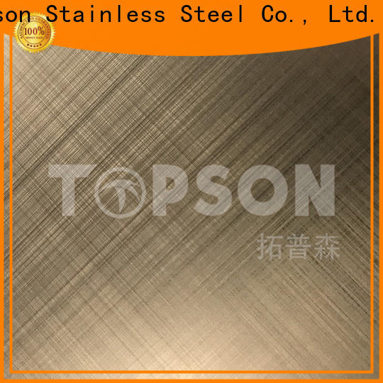 stainless steel embossed plate brushed manufacturers for elevator for escalator decoration