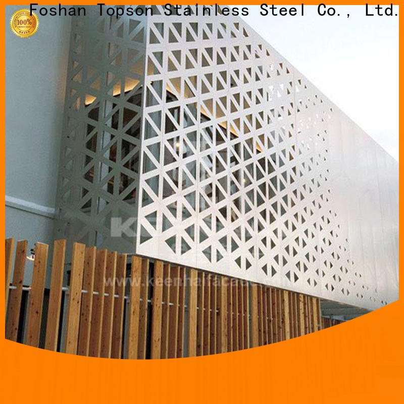 great practicality perforated screen panels perforated company for landscape architecture