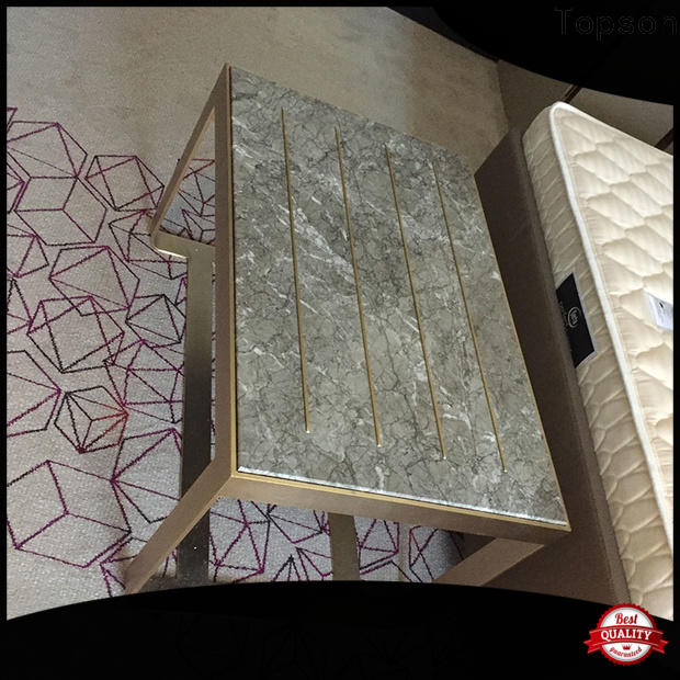 Latest metal wood outdoor furniture glass Supply for hotel lobby decoration