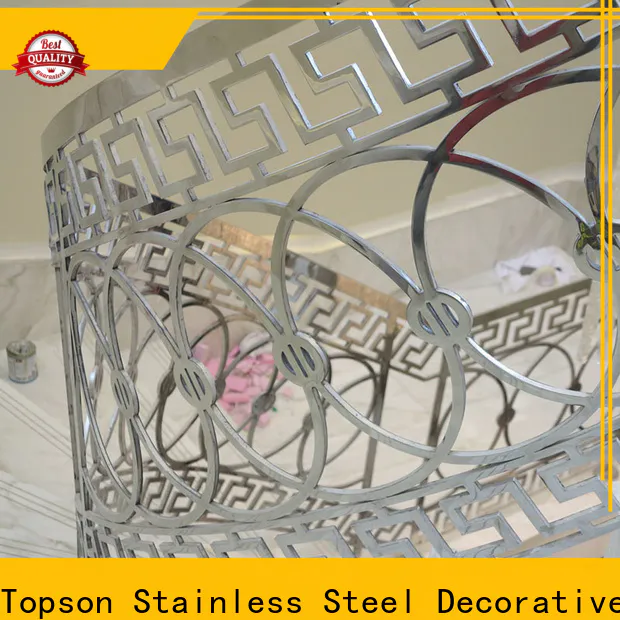 Custom stainless steel staircase railing staircase company for building