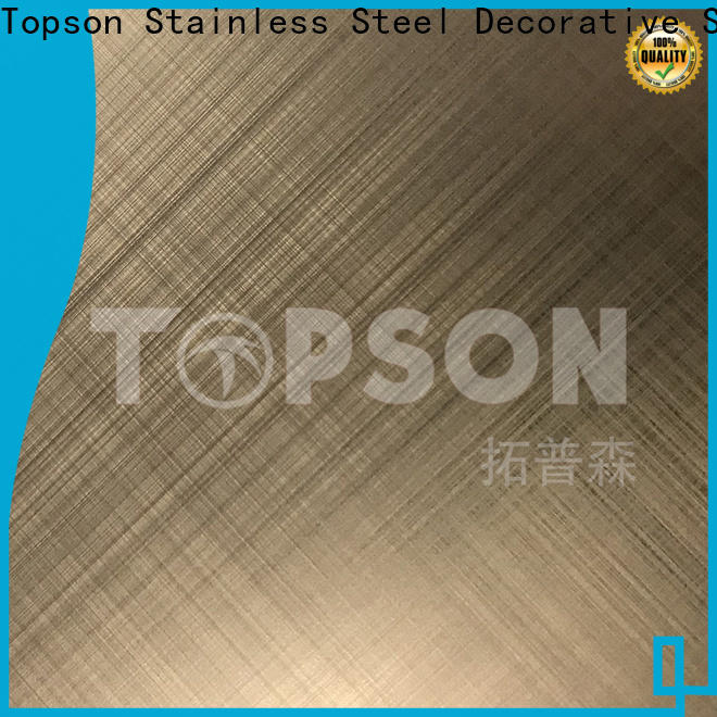 Topson colorful stainless sheet supplier manufacturers for kitchen