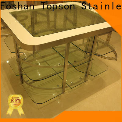 Topson marblestainless iron patio table chairs oem for kitchen cabinet for bathroom cabinet decoratioin