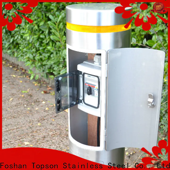 Topson professional drive security bollards company for tower