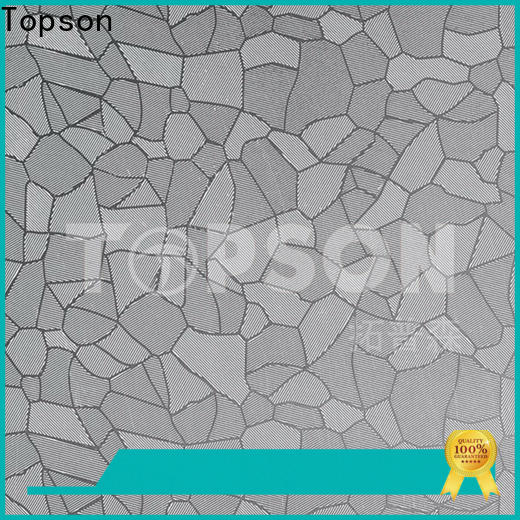 Topson sheet stainless steel sheet gauge thickness for floor