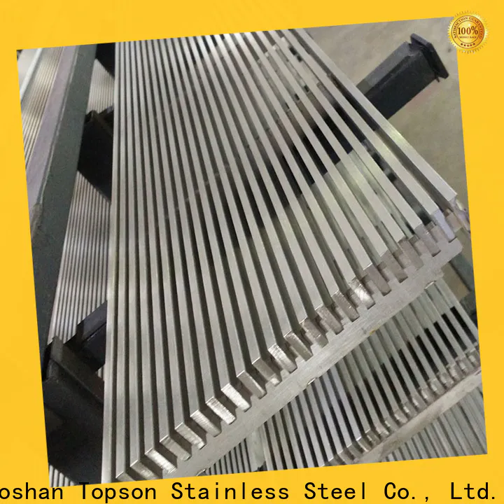 elegant stainless steel bar grating perforated company for office