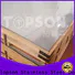 Topson New stainless steel brushed finish types factory for elevator for escalator decoration