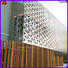 Best perforated wood screen outdoor manufacturer for curtail wall
