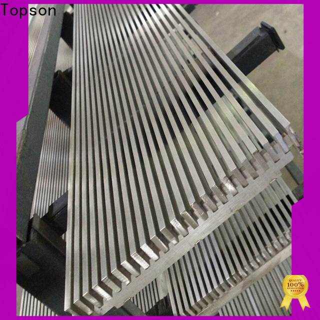 Topson durable metal grating prices Suppliers for apartment